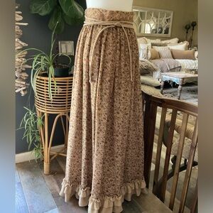 Vintage Prairie Maxi Skirt
